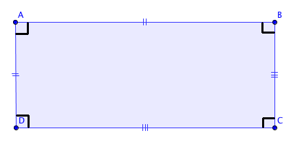 Le rectangle, un parallélogramme